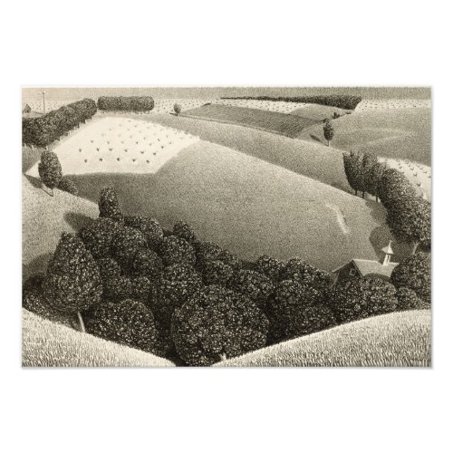 July Fifteenth 1938 by Grant Wood Photo Print
