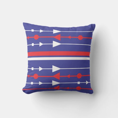 July Fourth Festive Outdoor Pillow