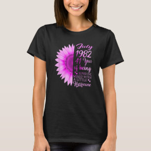 July Girl 1982 41st Birthday  41 Years Old T-Shirt