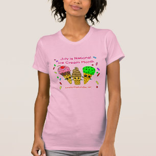 July is Ice Cream Month T-Shirt