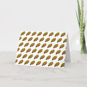 July is National Hot Dog Month Holiday Card