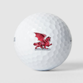 July’s Birthstone Dragon: Ruby Golf Balls
