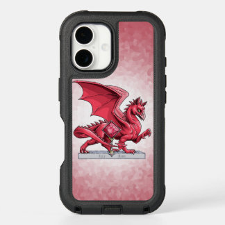 July’s Birthstone Dragon: Ruby  iPhone 16 Case
