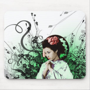 Julzips - Geisha Mouse Pad