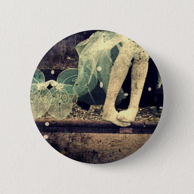 Julzips - Just Waiting For Salvation Pinback Button (Front)