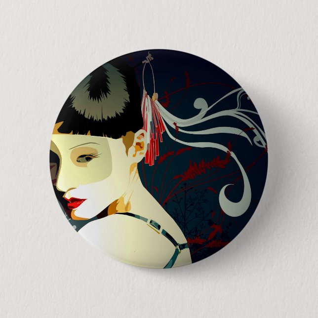 Julzips - Mascarada Button (Front)