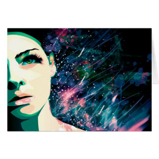 Julzips - Retrato copy Cards