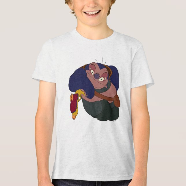 Jumba With a Money Bag Disney Tri-Blend Shirt (Front)