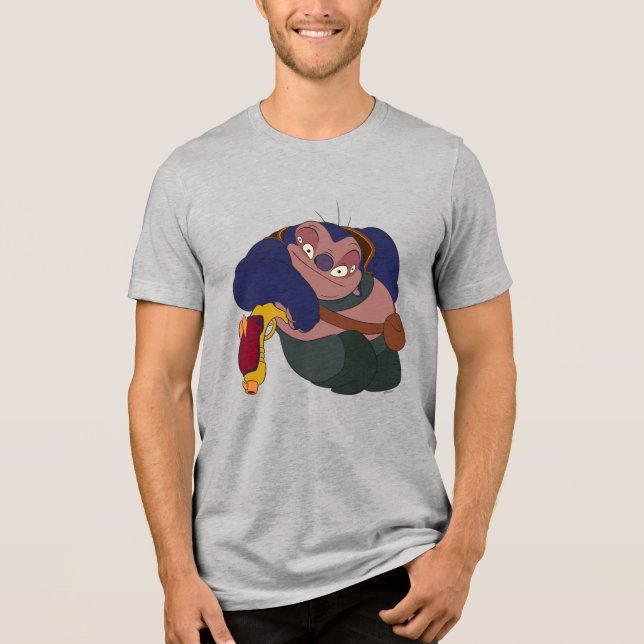 Jumba With a Money Bag Disney Tri-Blend Shirt (Front)