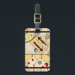 Jumbled Assortment of Games of Chance Luggage Tag<br><div class="desc">There are no rules in this jumbled assortment of games of chance. Would you like to play cards? How about some dominoes? Maybe you want to roll the dice and see what comes up? Take a chance on this painting today!</div>