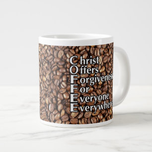 JUMBO 20 oz C.O.F.F.E.E. mug! Giant Coffee Mug
