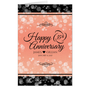 35th Anniversary Cards Zazzle