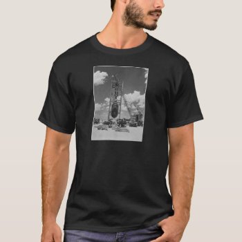 Jumbo Atomic Bomb Positioned For Trinity Test T-shirt by EnhancedImages at Zazzle