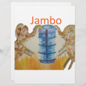 Jumbo Baby Kids Jambo African Elephant Design (Front/Back)