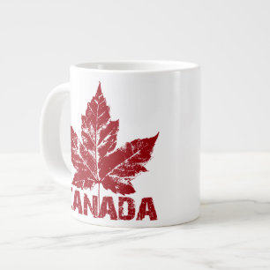Jumbo Canada Coffee Cup Mug Cool Retro Canada Cup