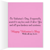 Jumbo Card Valentine's Day Hearts (Inside (Right))