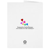 Jumbo Card Valentine's Day Hearts (Back)