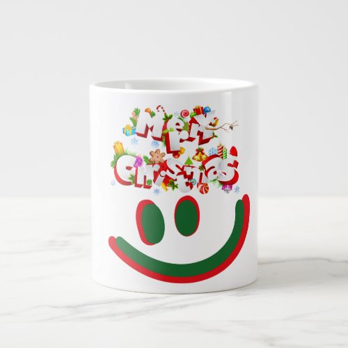 Jumbo Christmas Holiday Mug