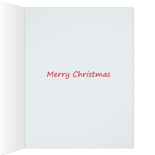 Jumbo Christmas Zoo Babies Rhino Christmas Card (Inside (Right))