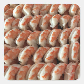 Jumbo Cocktail Shrimp Seafood Stickers