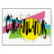 Jumbo Colorful Poster Size Congratulations Card