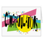 Jumbo Colorful Poster Size Grad Congratulations 