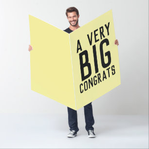 JUMBO CONGRATULATIONS WEDDING BIGGEST CARD