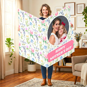 Jumbo Custom Photo Mother’s Day Card for Mom