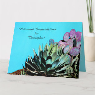 JUMBO Custom Southwest Retirement Congratulations  Card