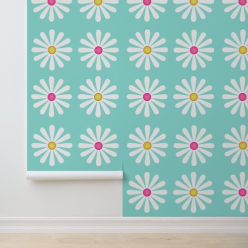 Jumbo daisies Wallpaper 