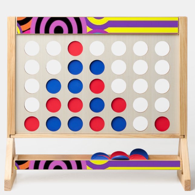 Jumbo Fast Four Colorful Colors (Front)