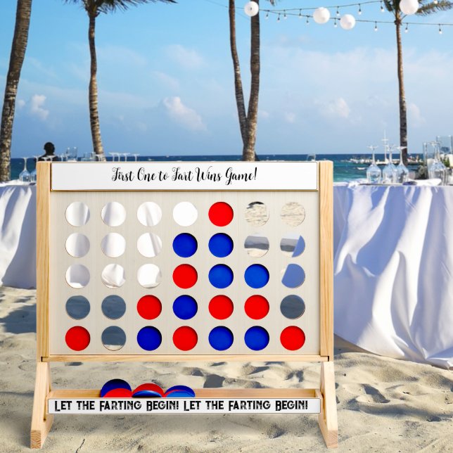 Jumbo Fast Four Farting Wins Game (Wedding)