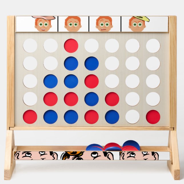 Jumbo Fast Four Impressions Faces  (Front)