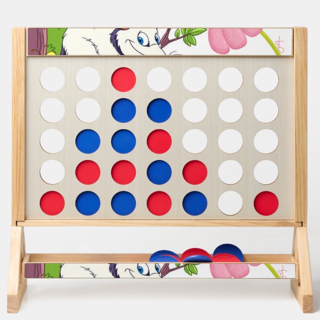 Jumbo Fast Four Possum Floral (Front)