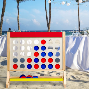 Jumbo Fast Four Red & Yellow Solid