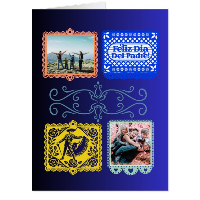 Jumbo Feliz dia del Padre Card (Front)