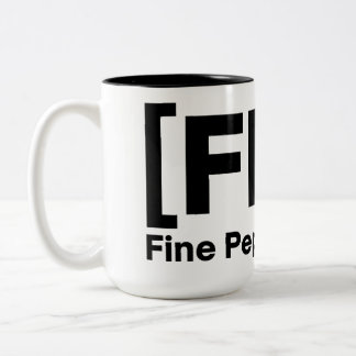 JUMBO FPS Two-Tone COFFEE MUG