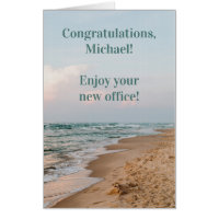 Jumbo Funny Beach Retirement Card