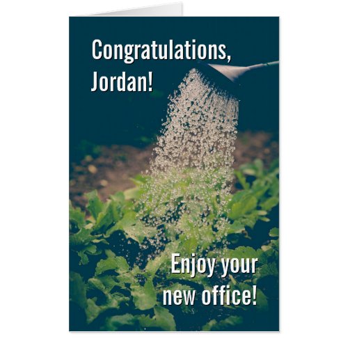 Jumbo Funny Gardening Retirement Card