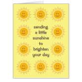 GET WELL SOON CHEERFUL GIANT HUGE GREETING CARD