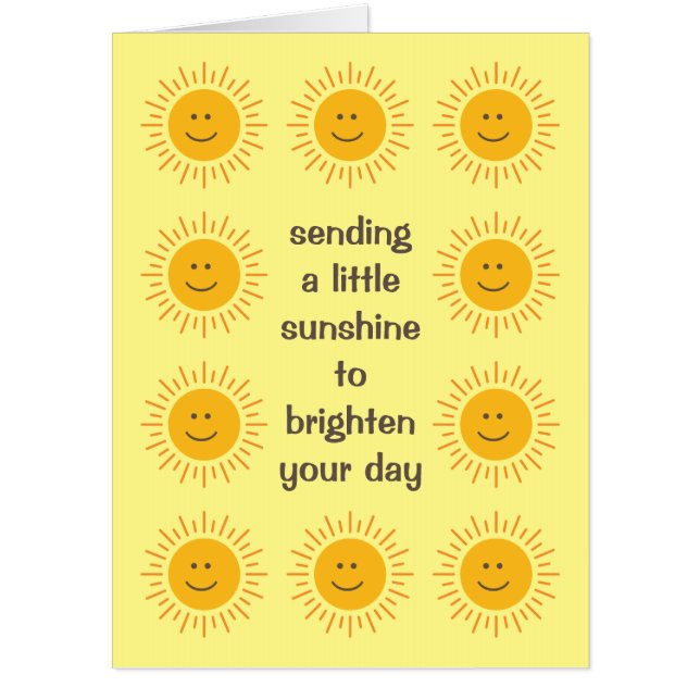 Jumbo Get Well Encouraging Card (Front)