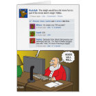 Jumbo Heads Will Roll Christmas Card