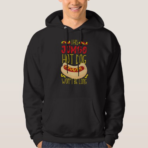 Jumbo Hot Dogs For Sausage Love Hoodie