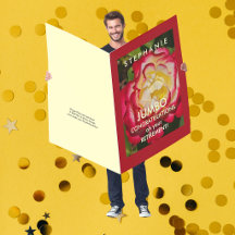JUMBO HUGE GIANT BIG Red Gold Rose Name Retirement