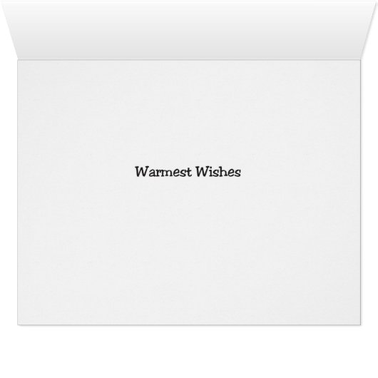 Jumbo Invite Frosty Christmas Card (Inside Horizontal (Bottom))