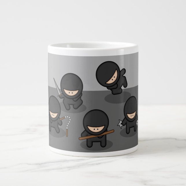 Jumbo Little Ninja Mug (Front)