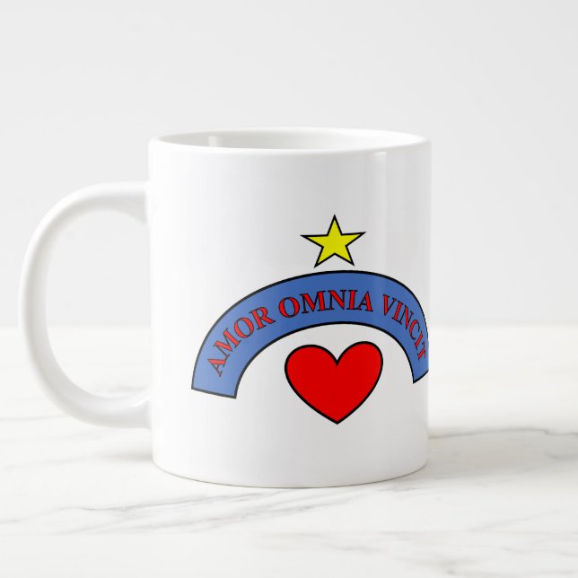 Jumbo LOVE Mug (Left)