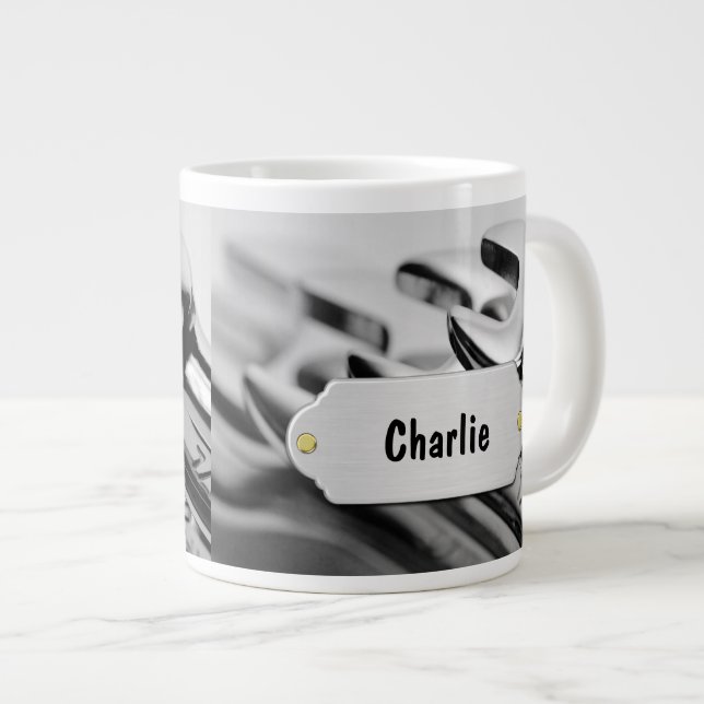 Jumbo Mechanic Coffee Mugs (Front Right)