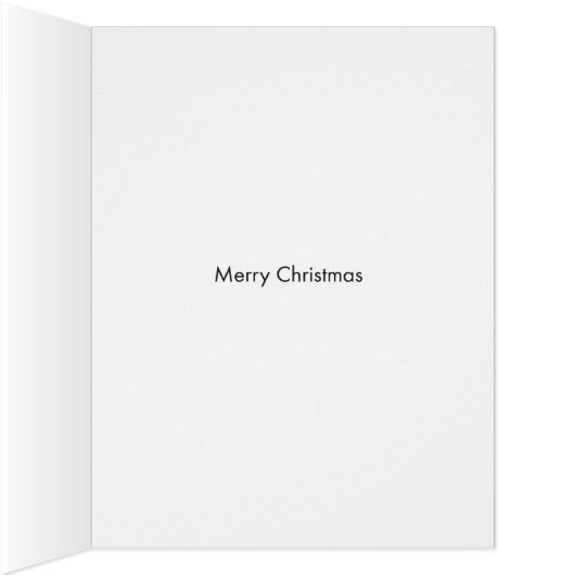 Jumbo Merry Christmas to Zoo Christmas Card (Inside (Right))