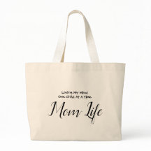 Jumbo Mom Life Tote
